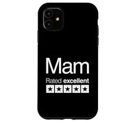 Mam Rated Excellent 5 Stars - Divertido Día de la Madre Carcasa para iPhone 11