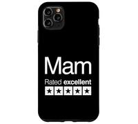Mam Rated Excellent 5 Stars - Divertido Día de la Madre Carcasa para iPhone 11 Pro Max