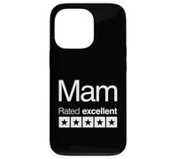 Mam Rated Excellent 5 Stars - Divertido Día de la Madre Carcasa para iPhone 13 Pro