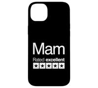 Mam Rated Excellent 5 Stars - Divertido Día de la Madre Carcasa para iPhone 14 Plus