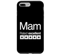 Mam Rated Excellent 5 Stars - Divertido Día de la Madre Carcasa para iPhone 7 Plus/8 Plus