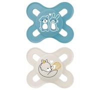 MAM Silicone Start Pacifier, Boy, 2-Count by MAM