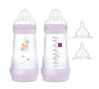 MAM Sparset III - Juego de iniciación anticólicos con botella anticólicos // Botella anticólicos MAM de 260 ml //
