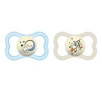 MAM Succette Supreme Nuit 18m+ Silicone 2uds