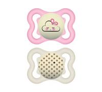 MAM Succette Supreme Nuit 2-6+ Meses Silicone 2uds