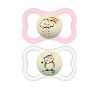 MAM Succette Supreme Nuit 6+ Meses Silicone 2 uds