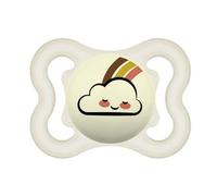 Mam - Chupete Supreme Night silicona brillante 2-6 meses neutro