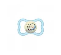 Mam Supreme Night Chupete Silicona +6M Azul 1ud