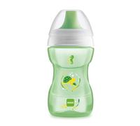 MAM Taza Fun To Drink Cup con asas y boquilla rígida, a partir de 8 meses, 270 ml, neutro