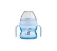 MAM Taza Starter Cup con asas antideslizantes y boquilla, 4+ meses, 150 ml, azul