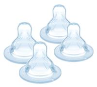 MAM Tetina 3 Flujo Rápido +4m 2 uds + Tetina X Líquidos Espesos +6m 2 uds