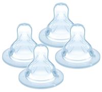 MAM Tetina 3 Flujo Rápido +4m 4 uds