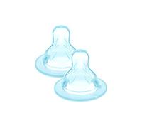 MAM Tetina 3, Flujo Rápido, a Partir de 4 Meses, Apto para todos los Biberones MAM, de Silicona SkinSoftTM Silicone de Fácil Aceptación, Pack de 2 uds