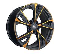 MAM Wheels Rs6 Matt Black Front Copper 8.5x19 ET 35 5/120 llanta de aluminio Negro
