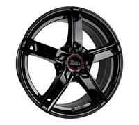 MAM Wheels W4 Black Painted 7x17 ET 35 4/108 llanta de aluminio Negro