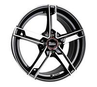 MAM Wheels W4 Black Front Polish 7.5x18 ET 45 5/108 llanta de aluminio Negro