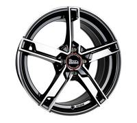 MAM Wheels W4 Black Front Polish 7.5x18 ET 45 5/114.3 llanta de aluminio Negro