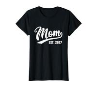 Mamá 2027 Madre Desde 2027 Retro Mamá EST 2027 Camiseta