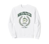 Mama Athletic Club EST 2026 Maratón de la Maternidad mamá Divertida Sudadera