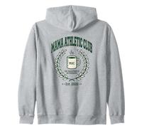 Mama Athletic Club EST 2026 Maratón de la Maternidad mamá Divertida Sudadera con Capucha