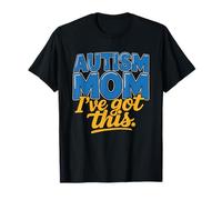 Mama Autismo Yo Puedo Empoderada Neurodivergente Tea Fuerte Camiseta