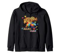 Mama Bear Autism Mom Women Mother's Day Autism Awareness Mom Sudadera con Capucha