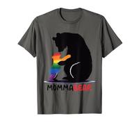 Mama Bear LGBT Mom - Madre Hijo Hija LGBTQ Pride Month Camiseta