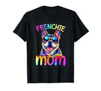 Mamá Bulldog Francés Colorido Arte Pop Frenchie Mamá Camiseta