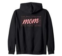 Mamá cansada fuerte café alimentado magia haciendo Sudadera con Capucha