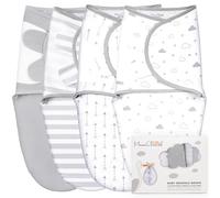 Mama Cheetah Baby Swaddle Sack, Organic Cotton Swaddle Blanket, Adjustable Swaddle Sleep Sacks, Easy Swaddles for Boy Girl 0-3 Month, Baby Essentials, 4-Pack