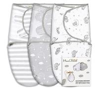 Mama Cheetah Saco de envolver para bebé, manta orgánica para envolver, saco de dormir para recién nacido, envoltura ajustable para bebé, pañales fáciles de envolver para niños y niñas de 0 a 3 meses,