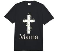 Mama Christian Mom Estudio Bíblico Guerrero de oración Comfort Colors Adult Heavyweight T-Shirt