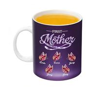 Mama Coffee Mug,11oz Mothers Day Novelty Ceramic - Mothers Day Love Mom Coffee Cup - for Appreciation Wife Sister Grandma Daughter Home Office Water Tea Drink