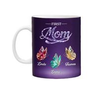 Mama Coffee Mug - 330ml Novelty Ceramic Drinking Cup, Mother’s Day, Gift Mug, Ceramic Coffee Cup for Mom Grandma | Holiday Birthday Appreciation | Home Office Tea Water Drinkware