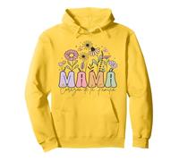 Mamá Corazón de la Familia Flores Boho Regalo Sudadera con Capucha