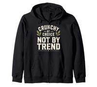 Mamá Crujiente Granola Mamá Baja Tox Natural Mamá Holístico Sudadera con Capucha