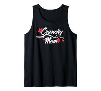 Mamá crujiente Mamás conscientes de su Salud Camiseta sin Mangas