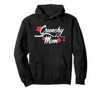 Mamá crujiente Mamás conscientes de su Salud Sudadera con Capucha