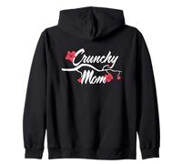 Mamá crujiente Mamás conscientes de su Salud Sudadera con Capucha