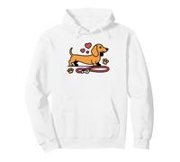 Mamá Dachshund Dueña Introvertida Perro Casera Chica Doxie Sudadera con Capucha