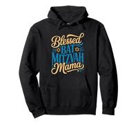Mama De Bat Mitzvah Herencia Judia Sudadera con Capucha