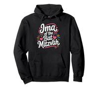 Mama De Bat Mitzvah Ima Orgullosa Hija Judia Sudadera con Capucha