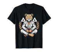 Mama De BJJ Retro Vintage Insignia Jiu Jitsu Deporte Mujeres Camiseta