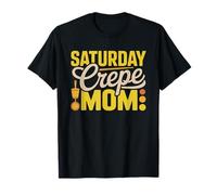 Mama De Crepes del Sabado Desayuno Frances Cocinero Familiar Camiseta
