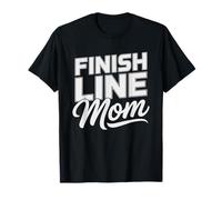 Mamá De Cross Country Línea Llegada Chute Tape Orgullosa Mom Camiseta