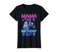 Mamá De Cumpleaños Niño Llama Piñata Fiesta Familia Partido Mujer Camiseta