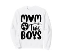 Mamá De Dos Niños Día De La Madre Mamá Mamá Mamá Madre e Hijo Sayin Sudadera