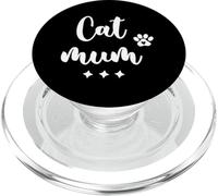 Mamá de Gato, Loca mamá de Gato PopSockets PopGrip para MagSafe