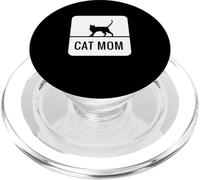 Mamá de Gato, Loca mamá de Gato PopSockets PopGrip para MagSafe