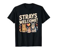 Mama De Gatos Rescatados Callejero Camiseta